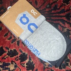 On Cloud 3-pk Crew Socks Run On Clouds Sz M Multi Performance Mens & Women's